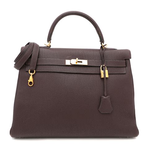 hermes chocolat kelly|Hermes kelly ii.